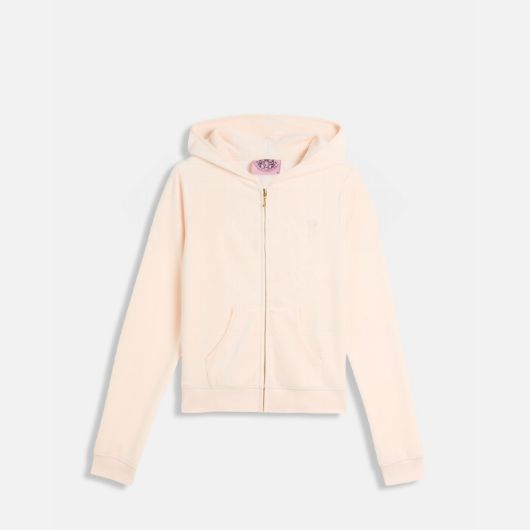 Показвай детайлите за JUICY COUTURE HERITAGE ROBYN ДАМСКИ СУИТШЪРТ ОТ КАДИФЕ В РОЗОВО 1 - FanPoint Снимка на JUICY COUTURE HERITAGE ROBYN ДАМСКИ СУИТШЪРТ ОТ КАДИФЕ В РОЗОВО 1
