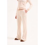 Picture of JUICY COUTURE WOMEN'S CAISA ULTRA LOW RISE VELOUR PANT IN PINK 1