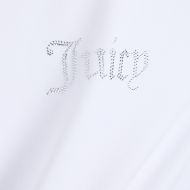 Снимка на JUICY COUTURE ESME ДАМСКА ВТАЛЕНА ТЕНИСКА С JUICY DIAMANTE ЛОГО В БЯЛО 3