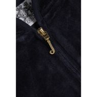 Picture of JUICY COUTURE WOMEN'S SLIM FIT HOODIE WITH HER MAJESTY GLITTER PRINT IN NIGHT SKY 5
