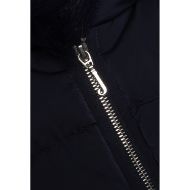 Picture of JUICY COUTURE WOMEN'S CROP PUFFER JACKET WITH HOUSE OF JUICY EMBROIDERY IN NIGHT SKY 4