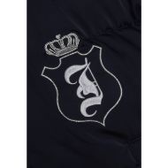 Picture of JUICY COUTURE WOMEN'S CROP PUFFER JACKET WITH HOUSE OF JUICY EMBROIDERY IN NIGHT SKY 5