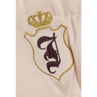 Picture of JUICY COUTURE WOMEN'S CROP PUFFER JACKET WITH HOUSE OF JUICY EMBROIDERY IN PINK 4