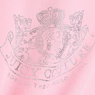 Снимка на JUICY COUTURE ДАМСКА ТЕНИСКА С ЛОГО DOG CREST DIAMANTE В РОЗОВО 3