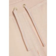 Picture of JUICY COUTURE WOMEN'S VELOUR ULTRA LOW RISE TRACKPANTS WITH HOUSE OF JUICY EMBROIDERY IN PINK 4