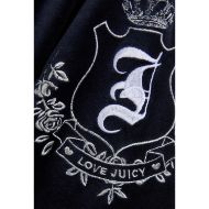 Picture of JUICY COUTURE WOMEN'S VELOUR ULTRA LOW RISE TRACKPANTS WITH HOUSE OF JUICY EMBROIDERY IN NIGHT SKY 3