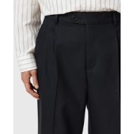Picture of ALLSAINTS MEN'S TALLIS STRAIGHT TROUSERS IN BLACK 3