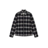 Picture of ALLSAINTS MEN'S BAYO SHERPA JACKET IN BLACK 7