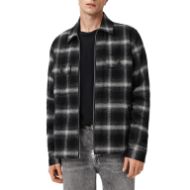 Picture of ALLSAINTS MEN'S BAYO SHERPA JACKET IN BLACK 1