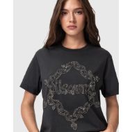 Снимка на ALLSAINTS ДАМСКА БЛУЗА DRIP EMBROIDERED BOYFRIEND В ЧЕРНО 4