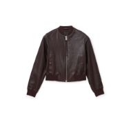 Picture of ALLSAINTS WOMEN'S ORTEN BOMBER JACKET IN OXBLOOD RED 7