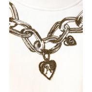 Picture of ALLSAINTS WOMEN'S DRIP SEPARO SWEATSHIRT IN OPTIC WHITE 3