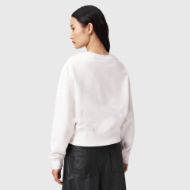 Picture of ALLSAINTS WOMEN'S DRIP SEPARO SWEATSHIRT IN OPTIC WHITE 2