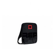 Picture of REPLAY MEN'S RUBBERIZED PU CROSSBODY BAG IN BLACK 2