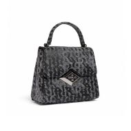 Снимка на REPLAY ДАМСКА ЧАНТА PRINTED DENIM BAG WITH METALLIC DIAMOND LOGO В ЧЕРНО 2