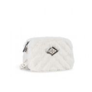 Снимка на REPLAY ДАМСКА ЧАНТА FAUX FUR BAG WITH DIAMOND LOGO В БЯЛО 2