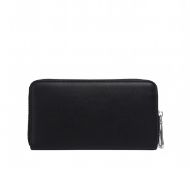Picture of REPLAY WOMEN'S ZIP AROUND WALLET WITH LOGO IN BLACK 3