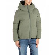 Picture of REPLAY WOMEN'S REVERSIBLE NYLON PADDED JACKET IN SAGE GREEN 5