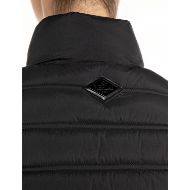Picture of REPLAY WOMEN'S CRINKLE NYLON VEST IN BLACK 4