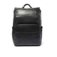 Picture of MOMODESIGN MADRID LARGE LEATHER BACKPACK IN BLACK 1