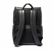 Picture of MOMODESIGN MADRID LARGE LEATHER BACKPACK IN BLACK 3