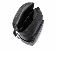 Picture of MOMODESIGN MADRID LARGE LEATHER BACKPACK IN BLACK 4
