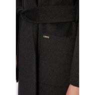 Снимка на DIRTY LAUNDRY ДАМСКО ПАЛТО HOODED COAT В ЧЕРНО 3