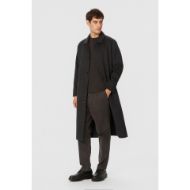Picture of DIRTY LAUNDRY MEN'S SINGLE BREASTED COAT IN BLACK 2