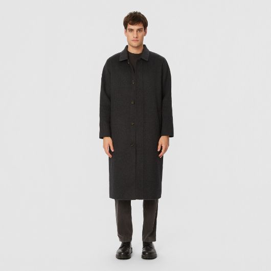 Show details for DIRTY LAUNDRY MEN'S SINGLE BREASTED COAT IN BLACK 1 - FanPoint Picture of DIRTY LAUNDRY MEN'S SINGLE BREASTED COAT IN BLACK 1