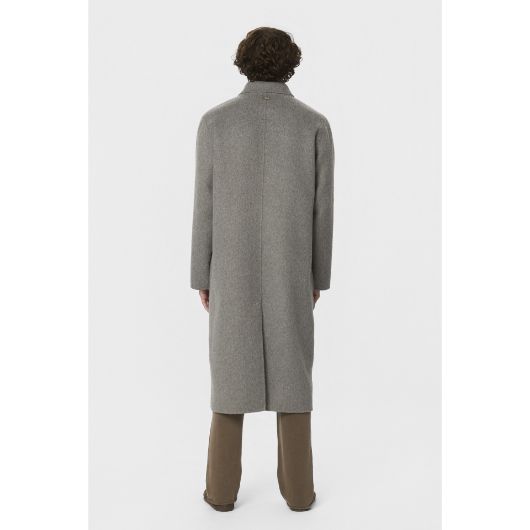 Show details for DIRTY LAUNDRY MEN'S SINGLE BREASTED COAT IN DARK GREY MELANGE 3 - FanPoint Picture of DIRTY LAUNDRY MEN'S SINGLE BREASTED COAT IN DARK GREY MELANGE 3