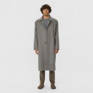 Picture of DIRTY LAUNDRY MEN'S SINGLE BREASTED COAT IN DARK GREY MELANGE 1