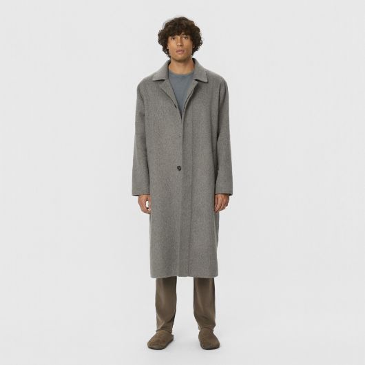 Show details for DIRTY LAUNDRY MEN'S SINGLE BREASTED COAT IN DARK GREY MELANGE 1 - FanPoint Picture of DIRTY LAUNDRY MEN'S SINGLE BREASTED COAT IN DARK GREY MELANGE 1