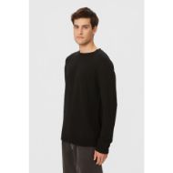 Picture of DIRTY LAUNDRY MEN'S CREWNECK WITH DESTROYS IN BLACK 2