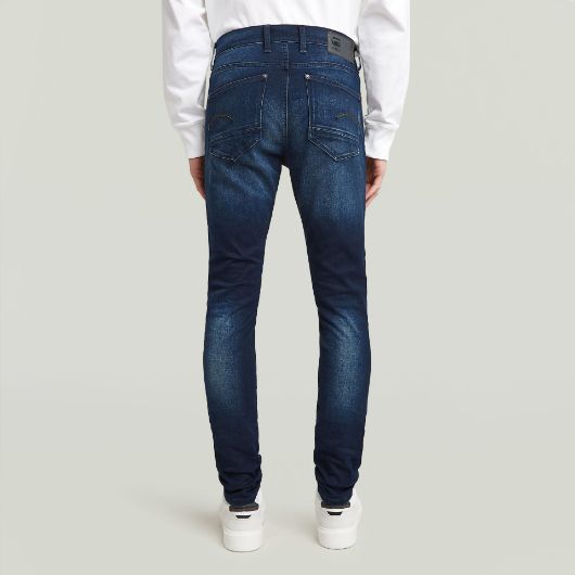 Показвай детайлите за G-STAR МЪЖКИ ДЕНИМ REVEND SKINNY JEANS В ТЪМНОСИНЬО Снимка на G-STAR МЪЖКИ ДЕНИМ REVEND SKINNY JEANS В ТЪМНОСИНЬО