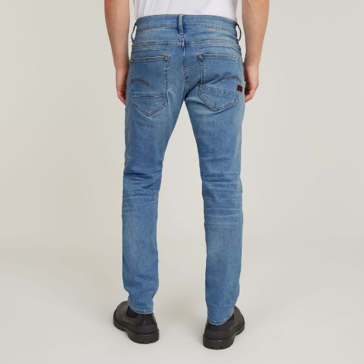 Показвай детайлите за G-STAR RAW MEN'S D-STAQ 5-POCKET SLIM JEANS 2 - FanPoint Снимка на G-STAR RAW MEN'S D-STAQ 5-POCKET SLIM JEANS 2
