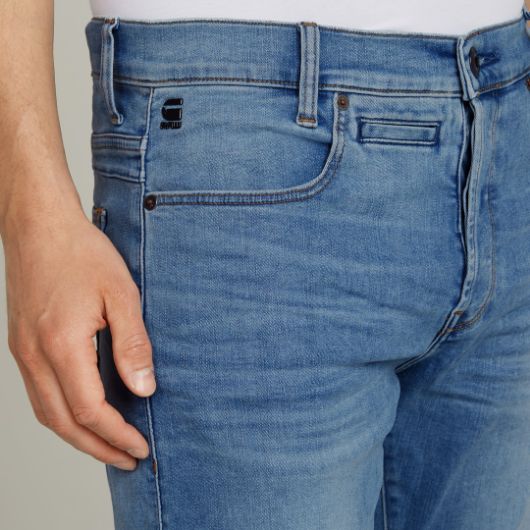 Показвай детайлите за G-STAR RAW MEN'S D-STAQ 5-POCKET SLIM JEANS 3 - FanPoint Снимка на G-STAR RAW MEN'S D-STAQ 5-POCKET SLIM JEANS 3