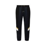 Picture of CRUYFF MEN'S CHECK TRACKPANTS IN BLACK/GOLD 1