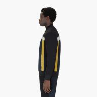 Picture of CRUYFF MEN'S CHECK HALF ZIP IN BLACK/GOLD 4