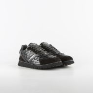 Picture of CNC COSTUME NATIONAL MEN'S CONNOR LEATHER WEAVING SNEAKERS IN BLACK 2