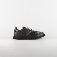 Picture of CNC COSTUME NATIONAL MEN'S CONNOR LEATHER SNEAKERS IN BLACK 1
