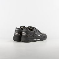 Picture of JOHN RICHMOND MEN'S X-FORCE LEATHER SNEAKERS WITH STUDS IN BLACK 3