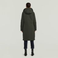 Picture of G-STAR WOMEN'S VODAN 2.0 LONG JACKET IN ASFALT 2