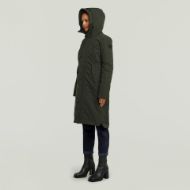 Picture of G-STAR WOMEN'S VODAN 2.0 LONG JACKET IN ASFALT 4