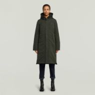 Picture of G-STAR WOMEN'S VODAN 2.0 LONG JACKET IN ASFALT 1