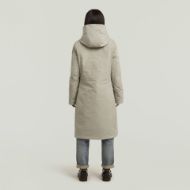 Picture of G-STAR WOMEN'S VODAN 2.0 LONG JACKET IN BEIGE 2