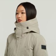Picture of G-STAR WOMEN'S VODAN 2.0 LONG JACKET IN BEIGE 4