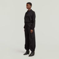 Picture of G-STAR WOMEN'S BOMBER JUMPSUIT IN BLACK 2