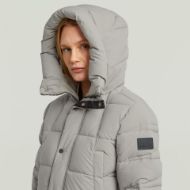 Picture of G-STAR WOMEN'S WHISTLER MID PUFFER JACKET IN BEIGE 4