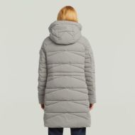 Picture of G-STAR WOMEN'S WHISTLER MID PUFFER JACKET IN BEIGE 2