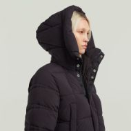 Picture of G-STAR WOMEN'S WHISTLER MID PUFFER JACKET IN BLACK 3